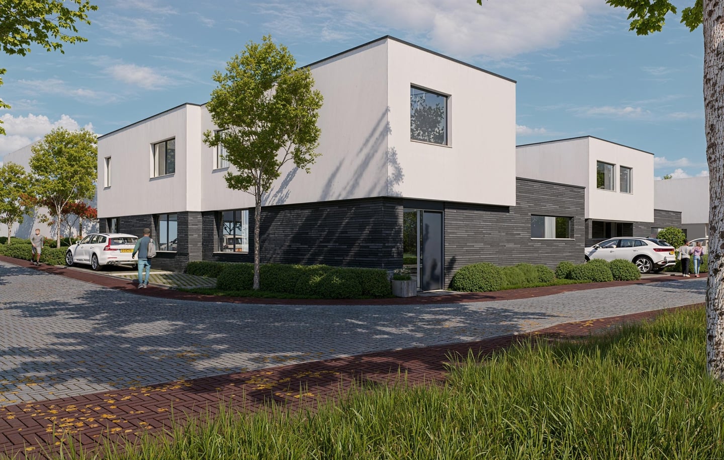 2-onder-1 kap woningen Park Leyenbroek 